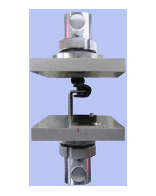 Dispositif d'essai de compression en acier inoxydable personnalisable pour machine d'essai universelle ASTM E8/A370/ISO 75001