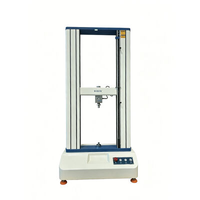 Machine d'essai de traction universelle à double colonne 1000N Testeur de résistance à la traction à double colonne pour plastique, caoutchouc, tissu ASTM D638