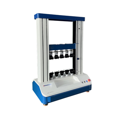 Machine de test de résistance à la rupture de la pellicule de synchronisation à plusieurs stations pour la portée de laboratoire