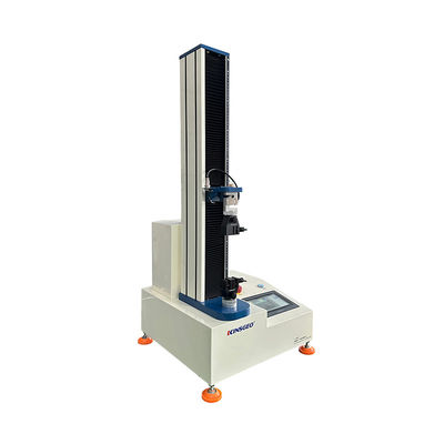 Machine de test de résistance à la traction à colonne unique de haute précision de laboratoire pour rubans