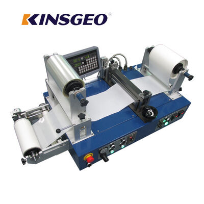 Machine de revêtement semi-automatique à hot melt pour papier auto-adhésif, 2019, électrique illimité 220V, marque KEJIAN, garantie 2 ans, pompe