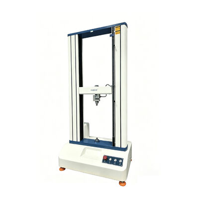 Machine d'essai de traction universelle à double colonne 1000N Testeur de résistance à la traction à double colonne pour plastique, caoutchouc, tissu ASTM D638
