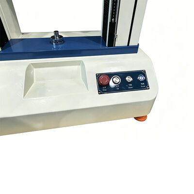 Machine d'essai de traction universelle à double colonne 1000N Testeur de résistance à la traction à double colonne pour plastique, caoutchouc, tissu ASTM D638