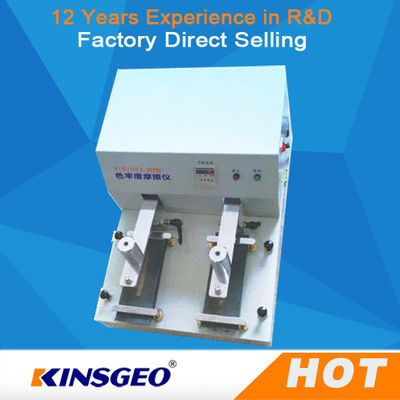 machine d'essai de frottement électronique de stabilité d'équipement d'essai de textile de 104mm AC220V 50Hz 40W pour le textile de tissu