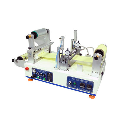 Machine de revêtement semi-automatique à hot melt pour papier auto-adhésif, 2019, électrique illimité 220V, marque KEJIAN, garantie 2 ans, pompe