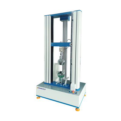 Machines d'essai universelles de colonne de double de moteur à courant alternatif Pour le plastique/caoutchouc/tissu avec la garantie de 1 an